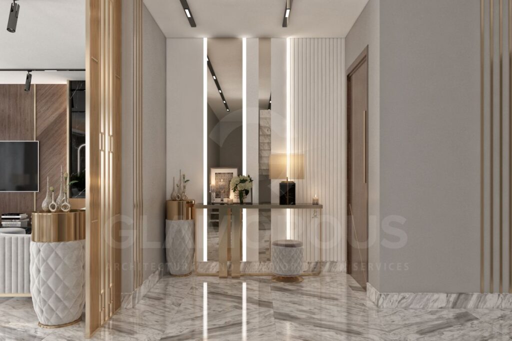 مرآة حائط طويلة