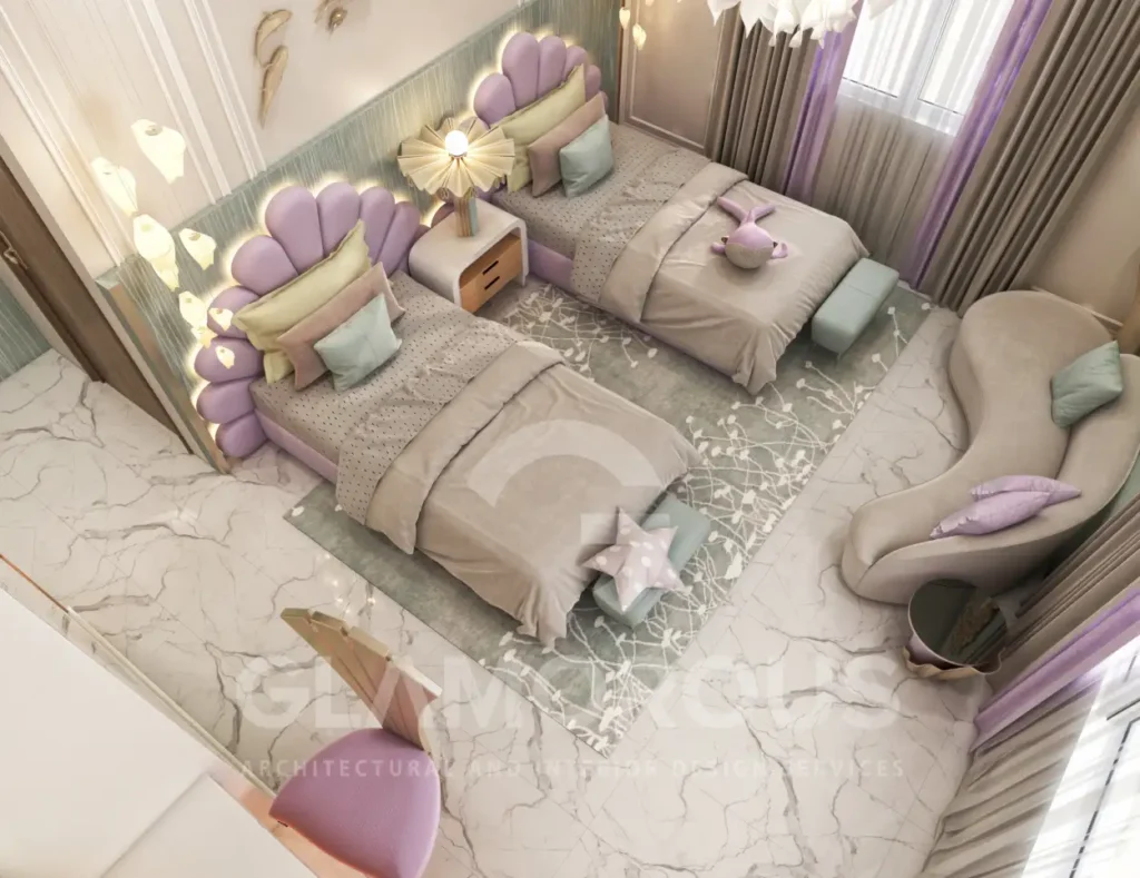 غرفة نوم اطفال بنات