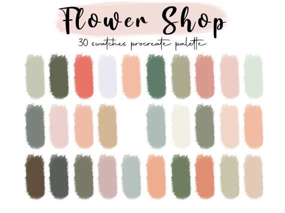 الوان محل الورد