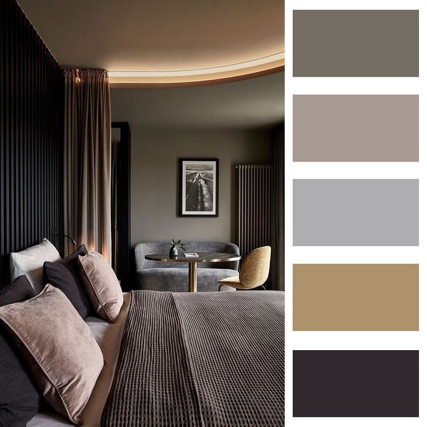 الوان غرفة فندقية