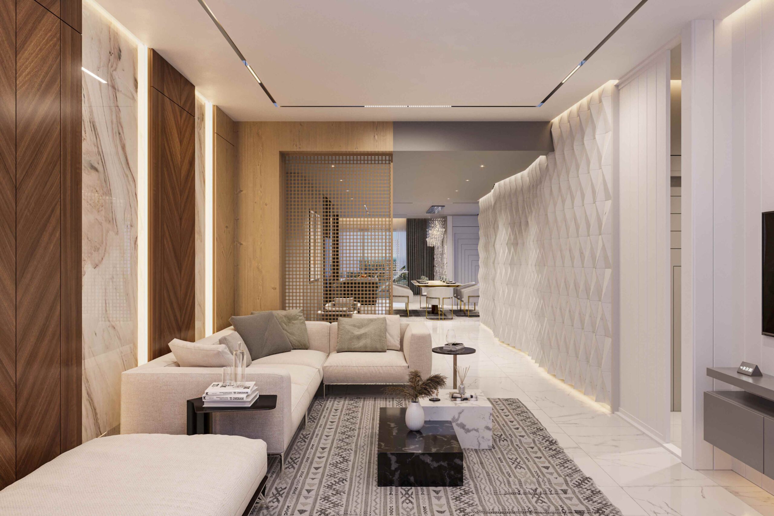 غرفة نوم خمس نجوم فاخرة