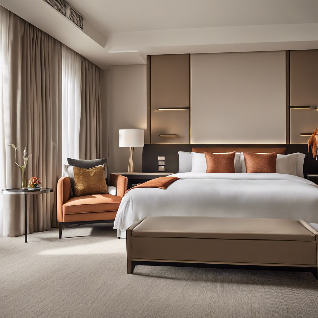 hotel room color schemes