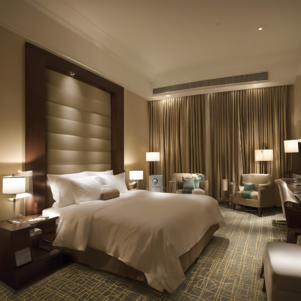 hotel room color schemes