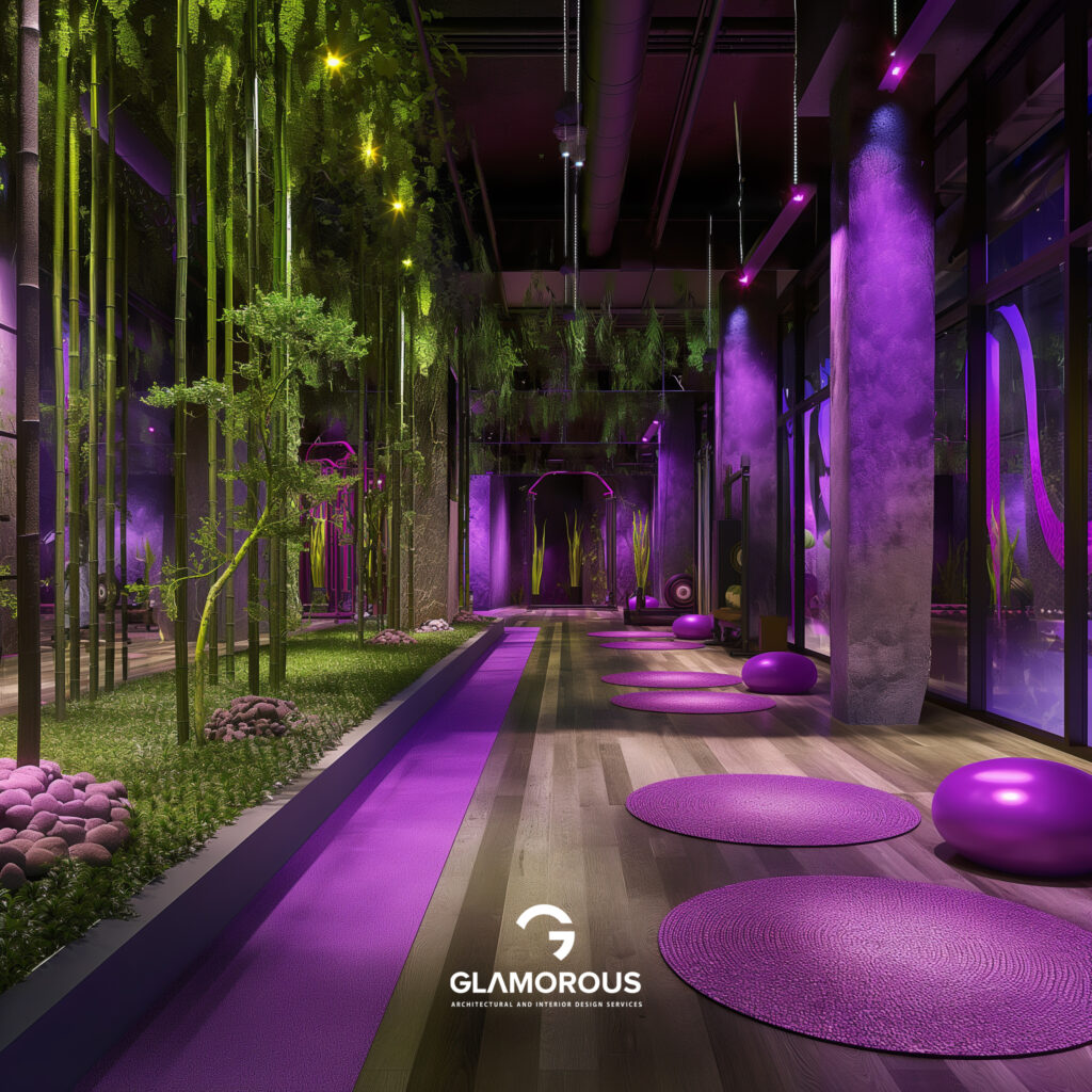 Gym design in Sharjah