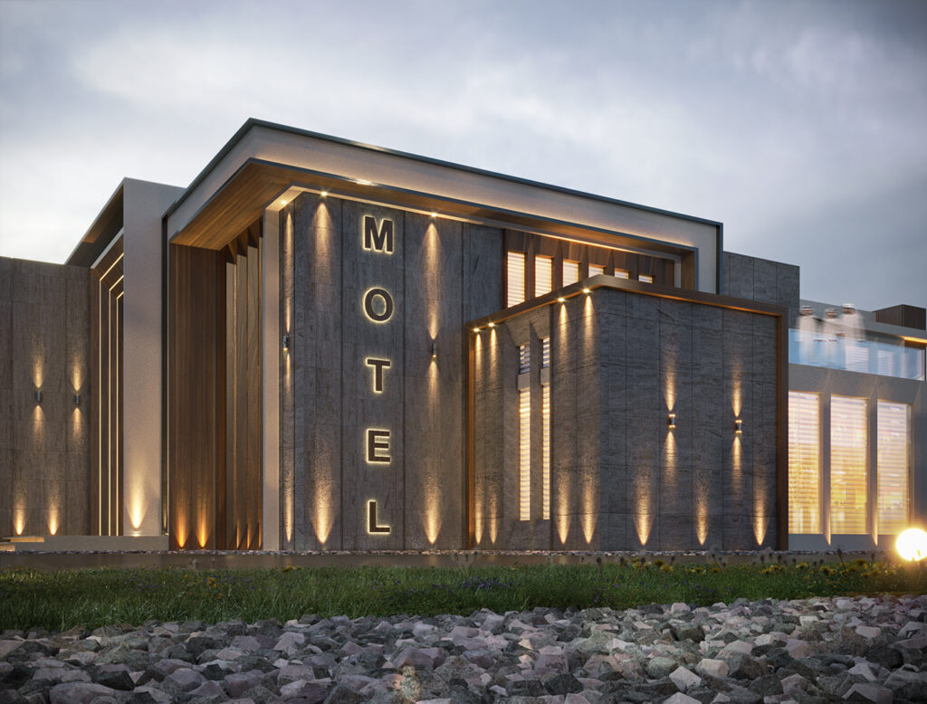 تصميم موتيل في الرياض