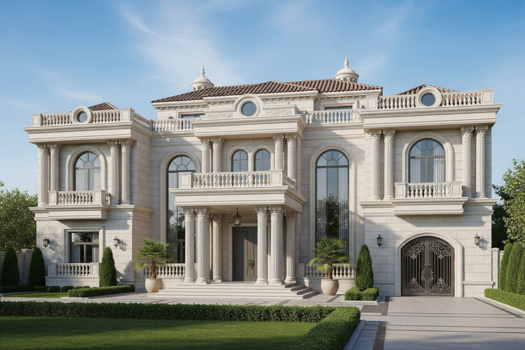 1000158973 تصميم فيلا كلاسيك