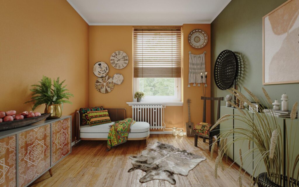 النمط البوهيمي في التصميم الداخلي بالرياض