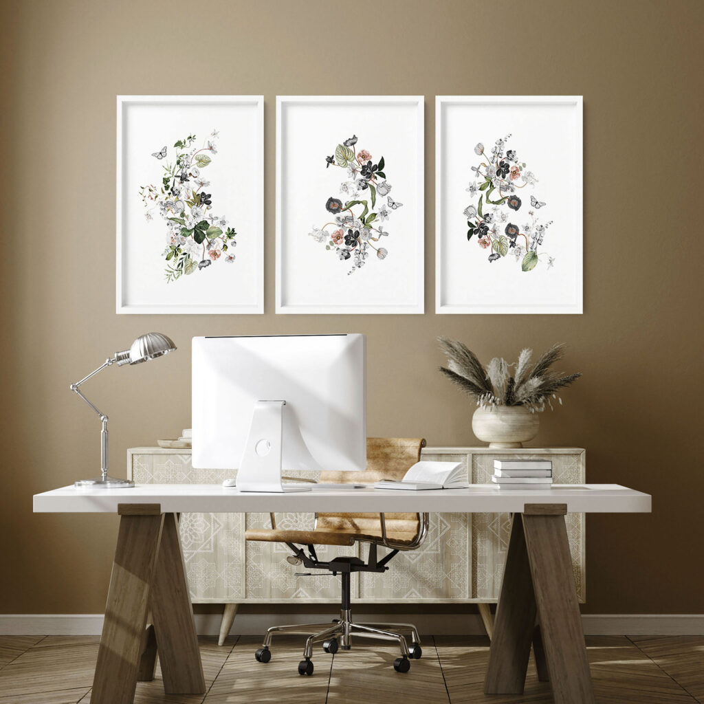 تصميم المكتب المنزلي في الرياض