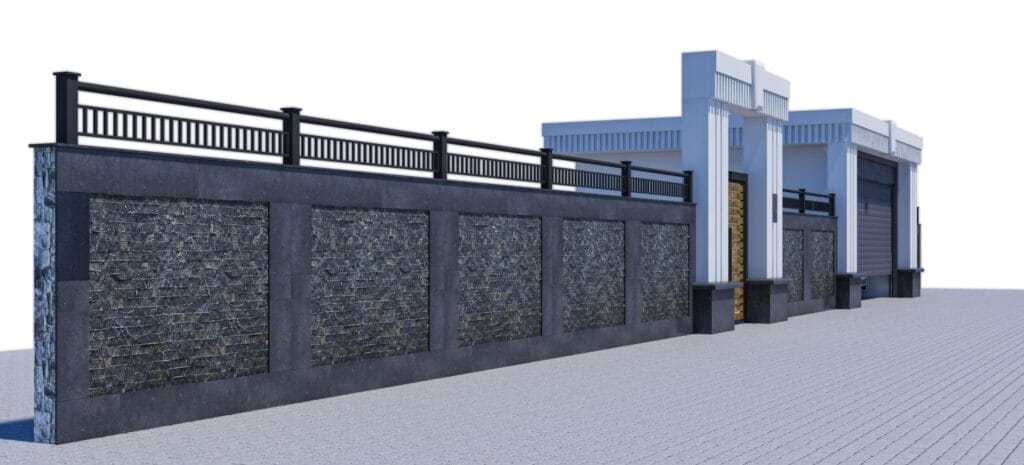 تصميم السور الخارجي للمنزل: دليل شامل لتحقيق الأمان والجمال 1000197599 تصميم السور الخارجي