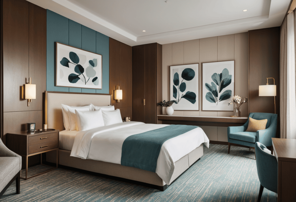 elevate your hotel with these stunning color schemes for rooms