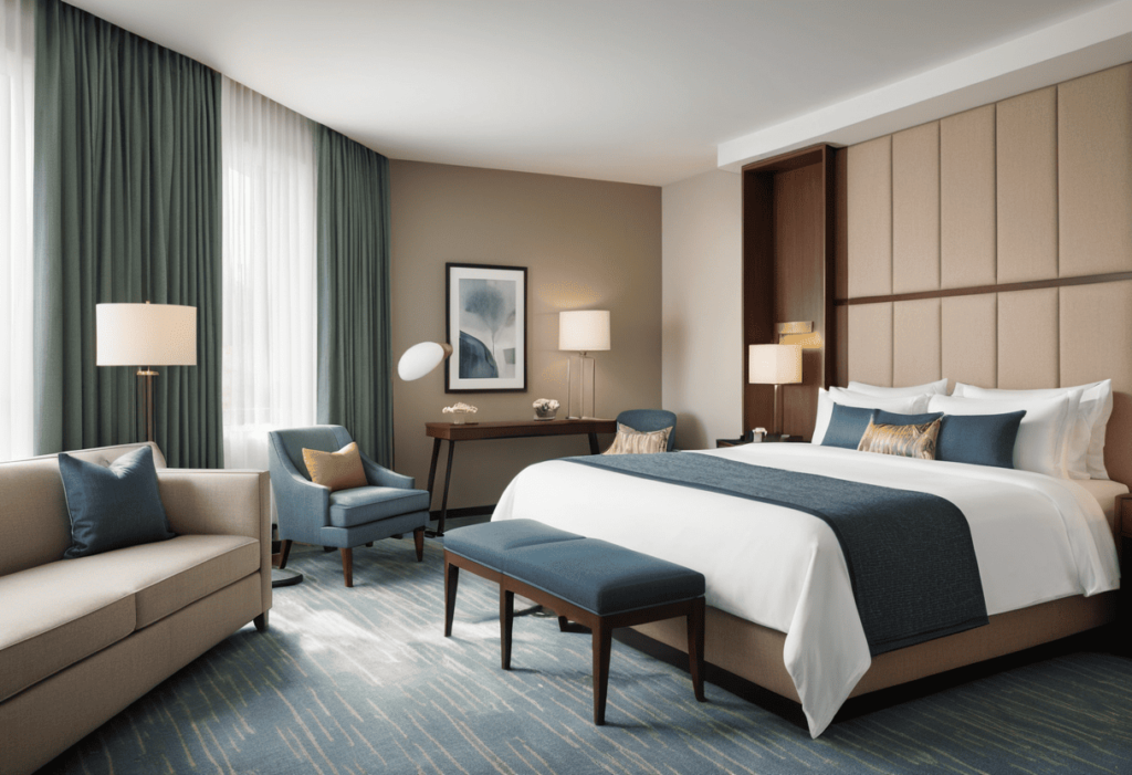 elevate your hotel with these stunning color schemes for rooms