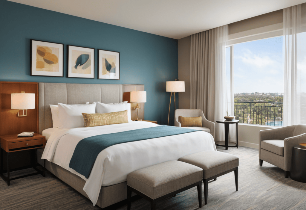 elevate your hotel with these stunning color schemes for rooms