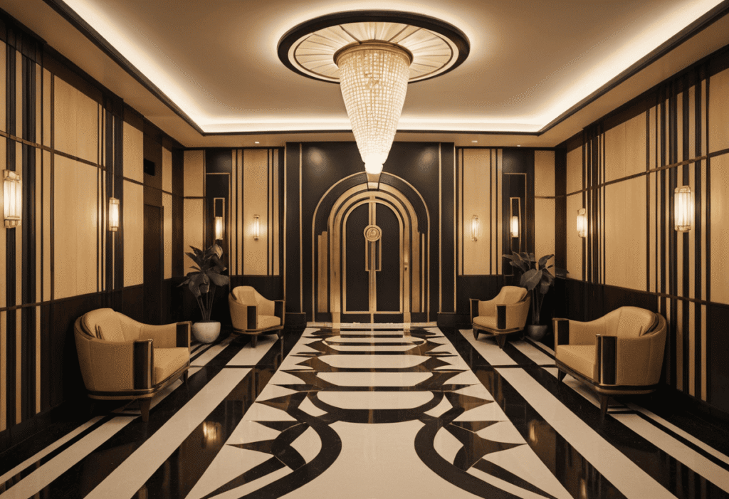 art deco hotel interior design in riyadh