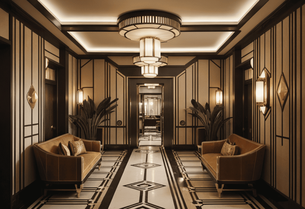 art deco hotel interior design in riyadh