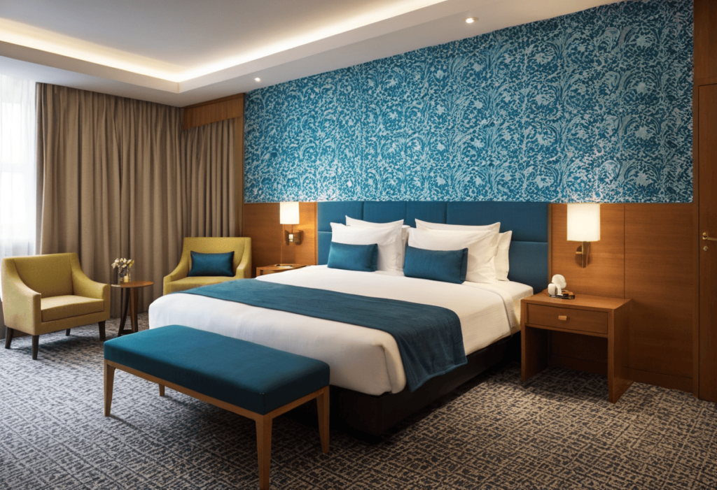 hotel room wall design