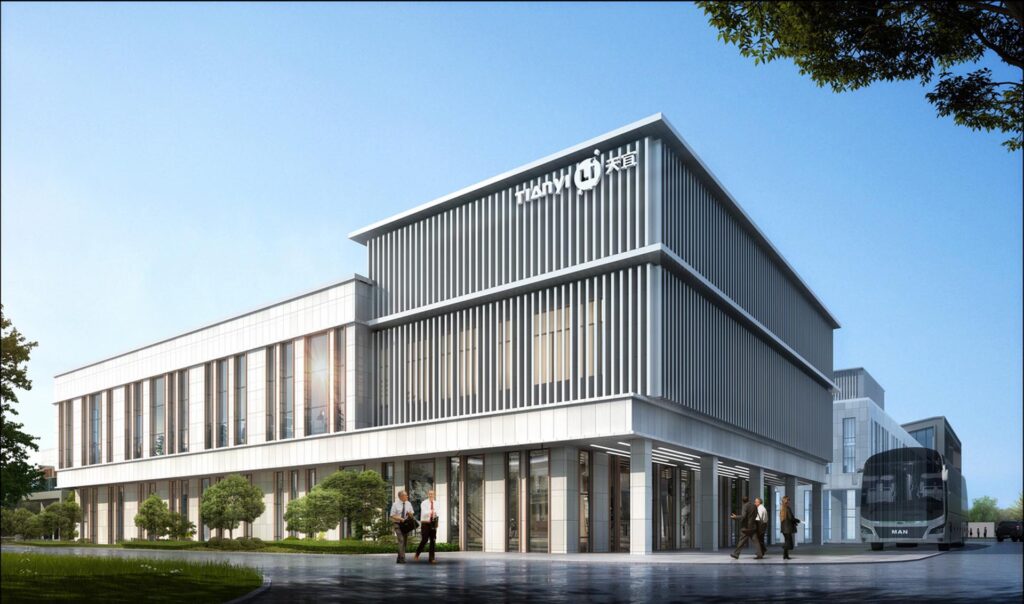 تصميم المباني التجارية