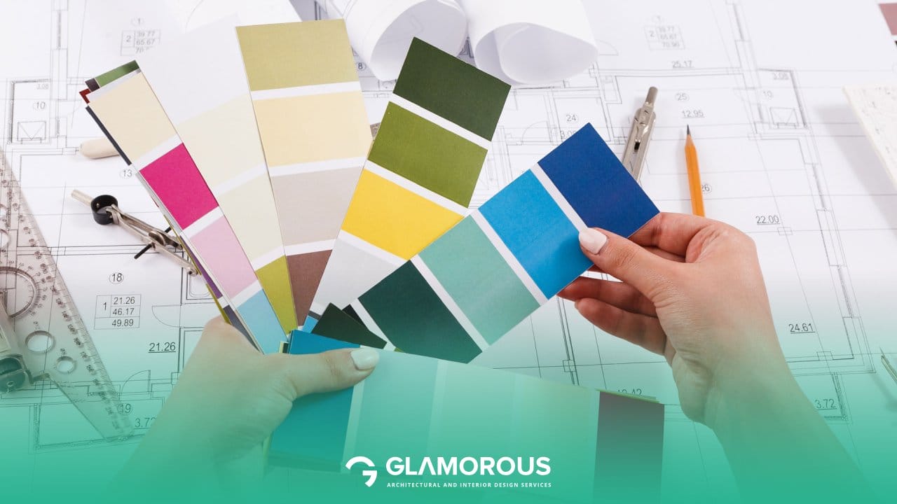الألوان في التصميم الداخلي بالرياض