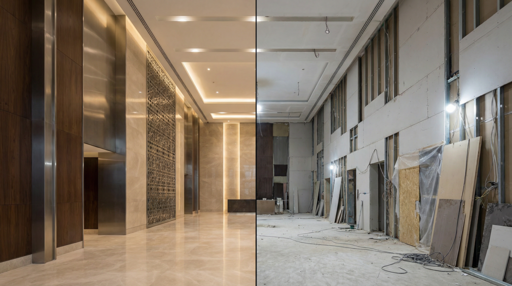 مكتب تصميم وتنفيذ — الحل المتكامل للتصميم والتنفيذ في الرياض