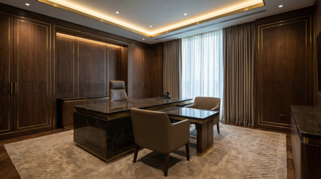 مكتب تصميم وتنفيذ — الحل المتكامل للتصميم والتنفيذ في الرياض