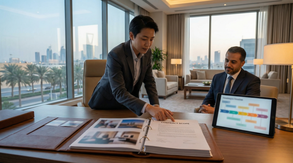 مكتب تصميم وتنفيذ — الحل المتكامل للتصميم والتنفيذ في الرياض