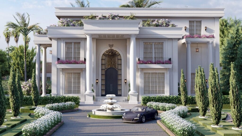 تصميم واجهات مودرن أو تصميم واجهات كلاسيك في الرياض: أيهما يناسب منزلك؟