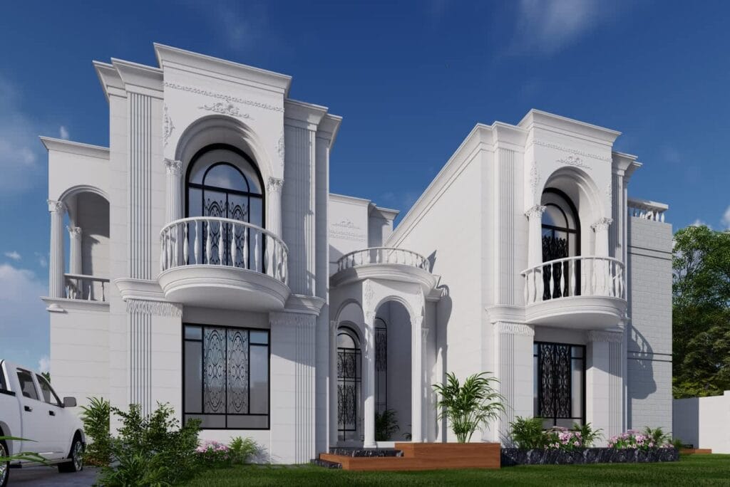 تصميم واجهات مودرن أو تصميم واجهات كلاسيك في الرياض: أيهما يناسب منزلك؟
