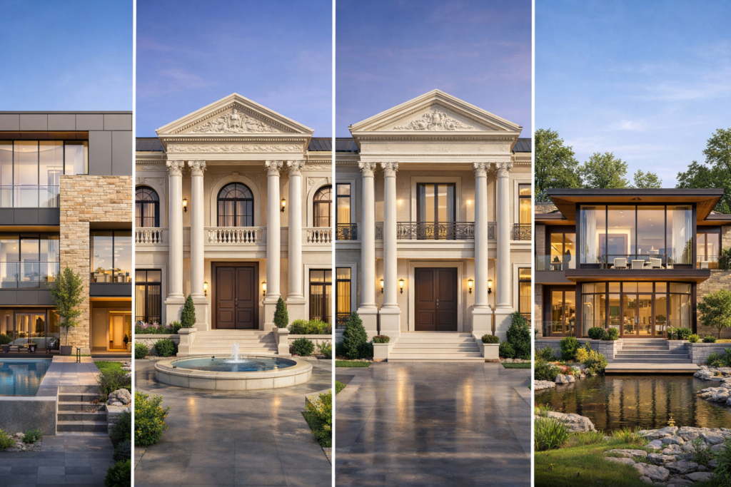 1000174107 أنواع الواجهات المعمارية