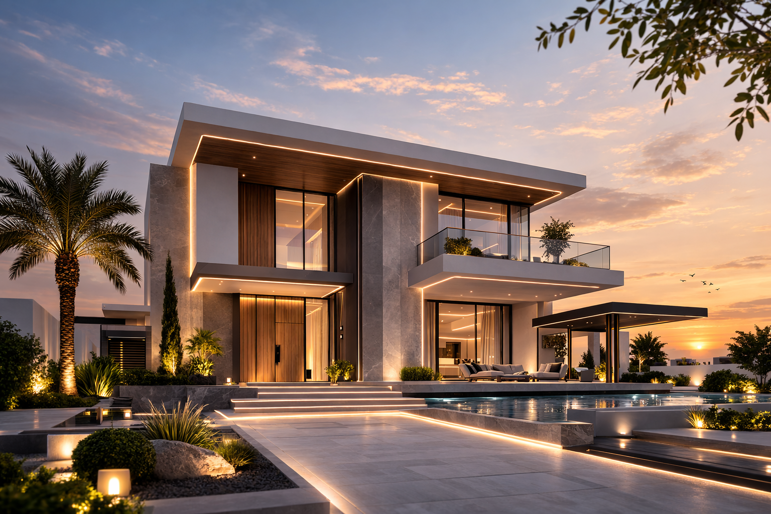 تصميم معماري يقلل تكلفة التنفيذ في الرياض