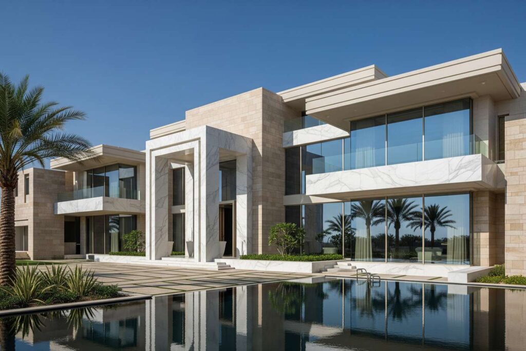 أفضل واجهات معمارية في الرياض: بين التصميم الجمالي والكفاءة الوظيفية