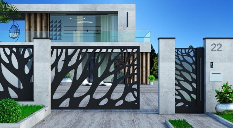 تصميم السور الخارجي: دليل عملي لاختيار سور آمن وأنيق للمنزل
